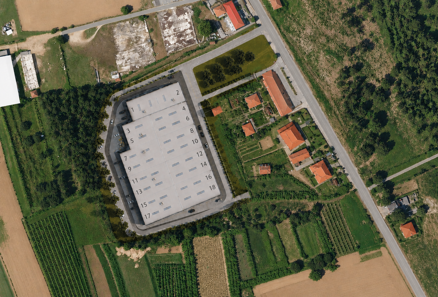 Limia Business Park — Vista Aérea